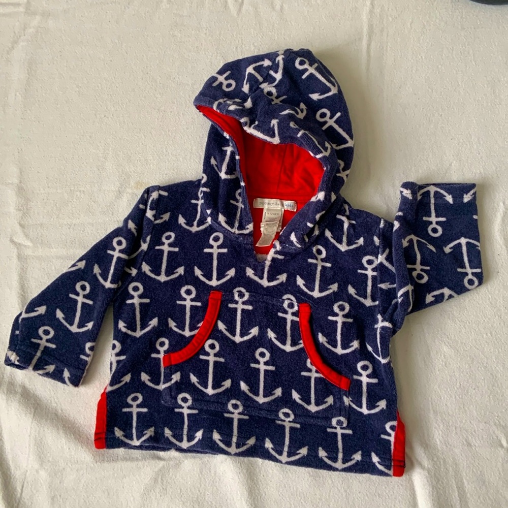 Unisex Pottery Barn Kids Sailor Sweater size 6-12 months